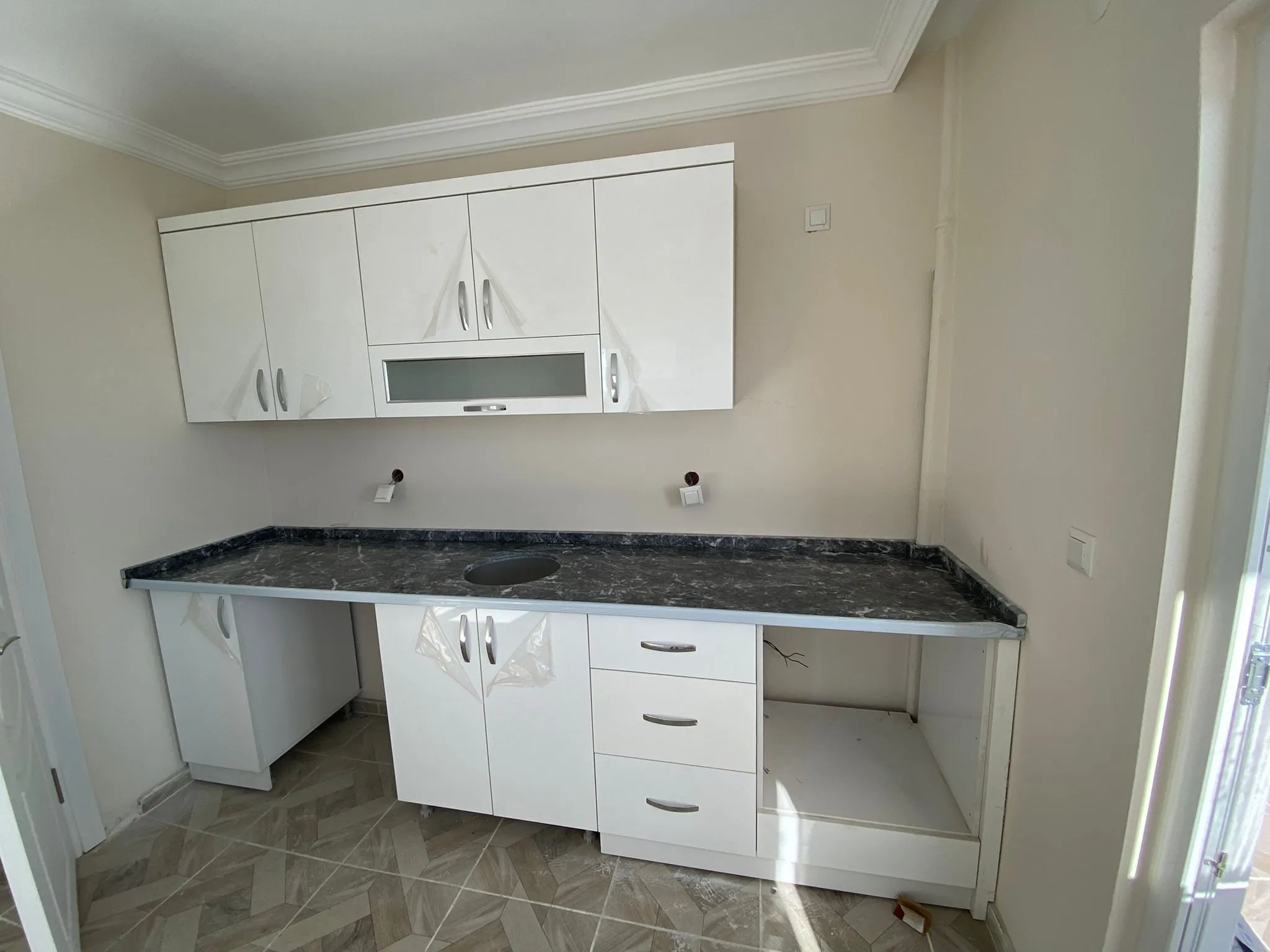 Mermer Tezgah Niksar Tezgah modeli - Metaş Mermer