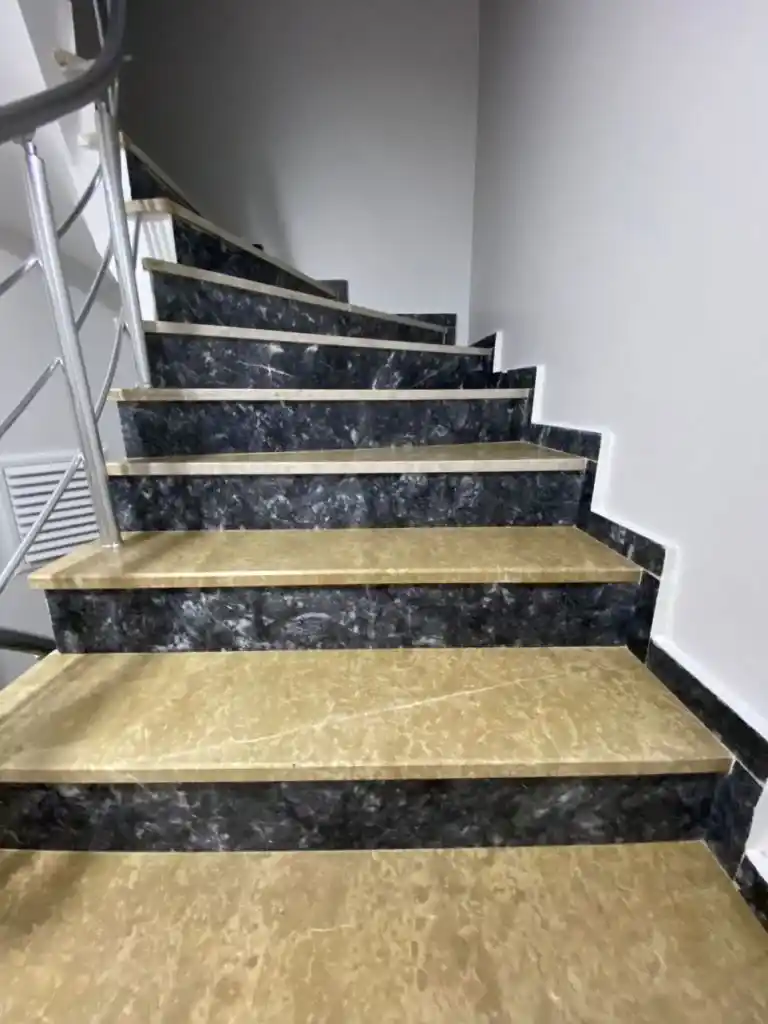 Bej Mermer Basamak Niksar Basamak modeli - Metaş Mermer